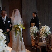 ラソールガーデン熊本の画像｜挙式は生演奏をして頂きながらの入場でした
