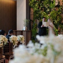 ラソールガーデン熊本の画像｜自分達で誓いの言葉を読み上げる人前式にしました