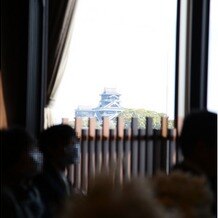 ラソールガーデン熊本の画像｜挙式会場からは熊本城が見えます