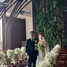 ラソールガーデン熊本の写真｜始まる前にスナップ撮影をしました