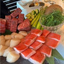 チャペル　テンケイ　アンド　マリー（品川プリンスホテル内）の画像｜コースで使用する食材