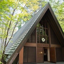 軽井沢教会の画像