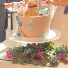 キンプトン新宿東京の画像｜愛犬の写真とケーキの写真を送り、作って頂きました。