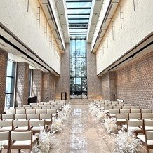 キンプトン新宿東京の写真｜挙式会場｜2025-07-14 13:24:27.0ちゃんつむさん投稿