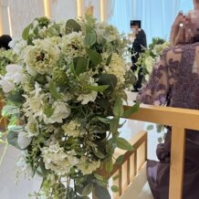 ララシャンスガーデン　東京ベイの画像｜チャペルのお花