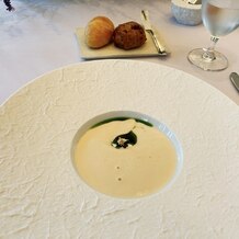ララシャンスガーデン　東京ベイの画像｜前菜のスープとパン