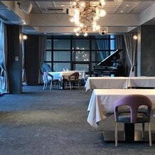 THE TOWER HOTEL NAGOYA（ザタワーホテルナゴヤ）の画像｜披露宴会場です。
打ち合わせだったので、テーブルは少なめでした。