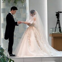 グランドニッコー東京ベイ 舞浜の写真｜指輪の交換