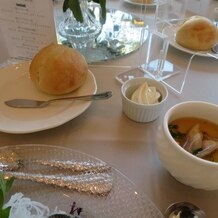 ヴィクトリアハウス　ｂｙ　マリーゴールド迎賓館の写真｜茶碗蒸しとパン