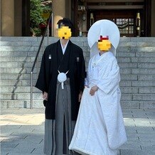 東郷神社・ルアール東郷の写真｜和装 新郎新婦