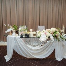 東郷神社・ルアール東郷の画像｜メインテーブル