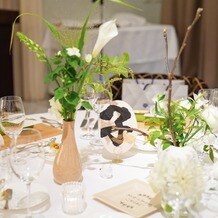 東郷神社・ルアール東郷の画像｜ゲストテーブル装花