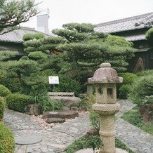 葵庭園の写真｜式場の庭園