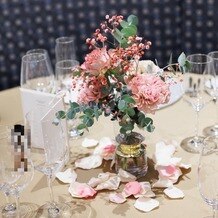 SAKURA SKY PALACE（サクラ スカイ パレス）の写真｜テーブルのお花