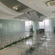 SAKURA SKY PALACE（サクラ スカイ パレス）の写真｜挙式会場｜2025-04-20 10:36:47.0とみーさん投稿