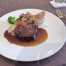 森の教会の写真｜メインの試食です。