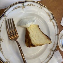 ＴＨＥ　ＭＡＲＫ　ＧＲＡＮＤ　ＨＯＴＥＬの画像｜ウェルカムデザートのバスクチーズケーキです。