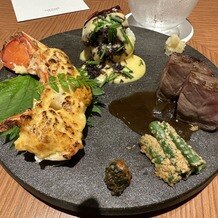 ＴＨＥ　ＭＡＲＫ　ＧＲＡＮＤ　ＨＯＴＥＬの写真｜ブライダルフェアでいただいたもの。エビが激うま