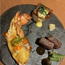 ザ・マークグランドホテルの写真｜メインや魚料理