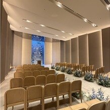 ヒルトン広島の画像|温もりを感じるチャペルでした。そこまで大きくはないですが、私の理想のチャペルでした!