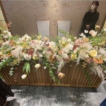 宮前迎賓館　灯明殿の写真｜会場装花