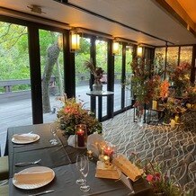 【少人数】ＴＥＲＲＡＣＥ　ａｔ　ＴＨＥ　ＧＡＲＤＥＮ　ＰＬＡＣＥ　蘇州園の画像｜会場の雰囲気