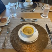 ヒルトン長崎の写真｜スープ、パン