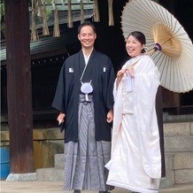 レストラン　サン　ヴェルジュ　メゾンの写真｜神社前で撮影