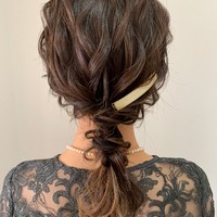 結婚式参列の髪型記事のサムネイル画像