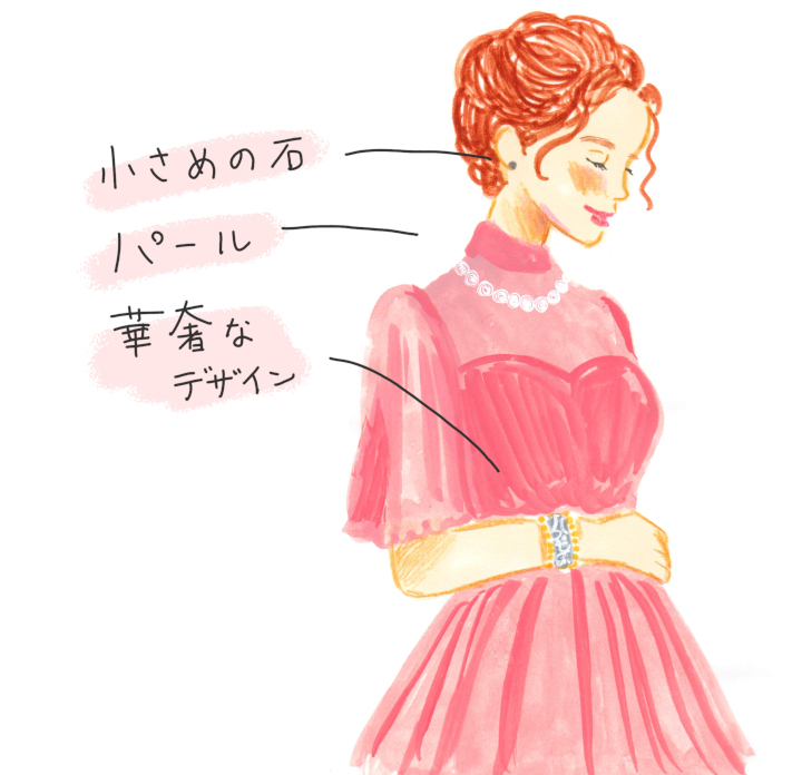 結婚式にOKなアクセサリー