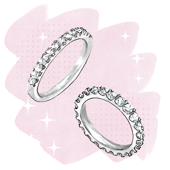 エタニティの婚約指輪