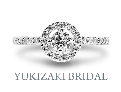 YUKIZAKI BRIDALの婚約指輪イメージ