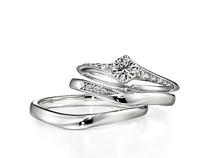 アンジェリック フォセッテ ブライダルの婚約指輪イメージ