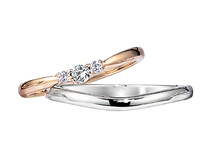 アンジェリック フォセッテ ブライダルの結婚指輪イメージ