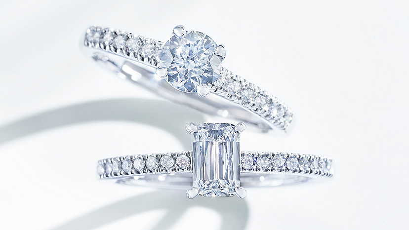 薬指で輝く、和光品質のダイヤモンド