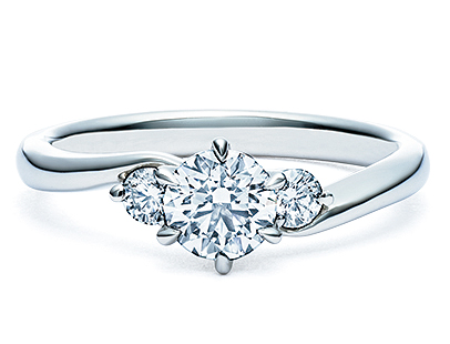 和光ブライダルブティックギンザの婚約指輪イメージ