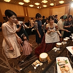 ホテルグランヴィア広島：広島県産のブランド和牛や魚介、黒米など、海と山の幸が一堂に集結。ずらりと並んだ華やかなデザートも人気