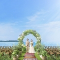 THE VILLAS 長崎（ザ ヴィラズ）：【夜空に舞う大輪の花火&amp;ランタン演出がRENEWAL】海と空が織りなす絶景ウエディング