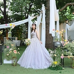 ガーデンヒルズ迎賓館　大宮：ふたりへのヒアリングからプランナーが導き出した『日和華～一輪の勇気と百の華～』をテーマにプランニング