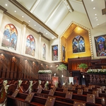 アルカーサル迎賓館　川越：【鶴ヶ島駅徒歩1分】憧れのステンドグラス輝く本格大聖堂で、1日1組全館貸切が叶う