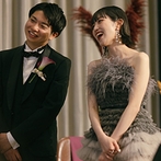ダイワロイネットホテル和歌山：ゲストによるサプライズの余興で会場は大盛り上がり。こだわって選んだおもてなしの料理も好評だった