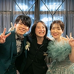 ホテル メルパルクHIROSHIMA：スタッフも楽しそうに創り上げてくれたことに感激。当日のサービスも行き届いていてゲストに好評だった