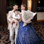 ＡＮＡクラウンプラザホテルグランコート名古屋：可愛い子どものお披露目も兼ねた、待望の結婚式。お互いの想いを尊重しながら、準備を進める心積もりで