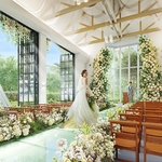 ルークプラザホテル：25年8月、全館リニューアルOPEN！花々溢れる祝福【FLOWERウエディング】誕生