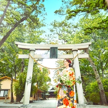 浜松八幡宮　楠倶楽部：歴史ある神社で叶える【日本の美しい結婚式】。浜松駅から車で5分の利便性も魅力
