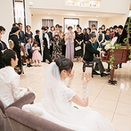 ヒルサイドクラブ迎賓館　札幌：信頼の置けるプランナーと共に創りあげた結婚式。スタッフ一人ひとりの丁寧な対応はゲストにも大好評