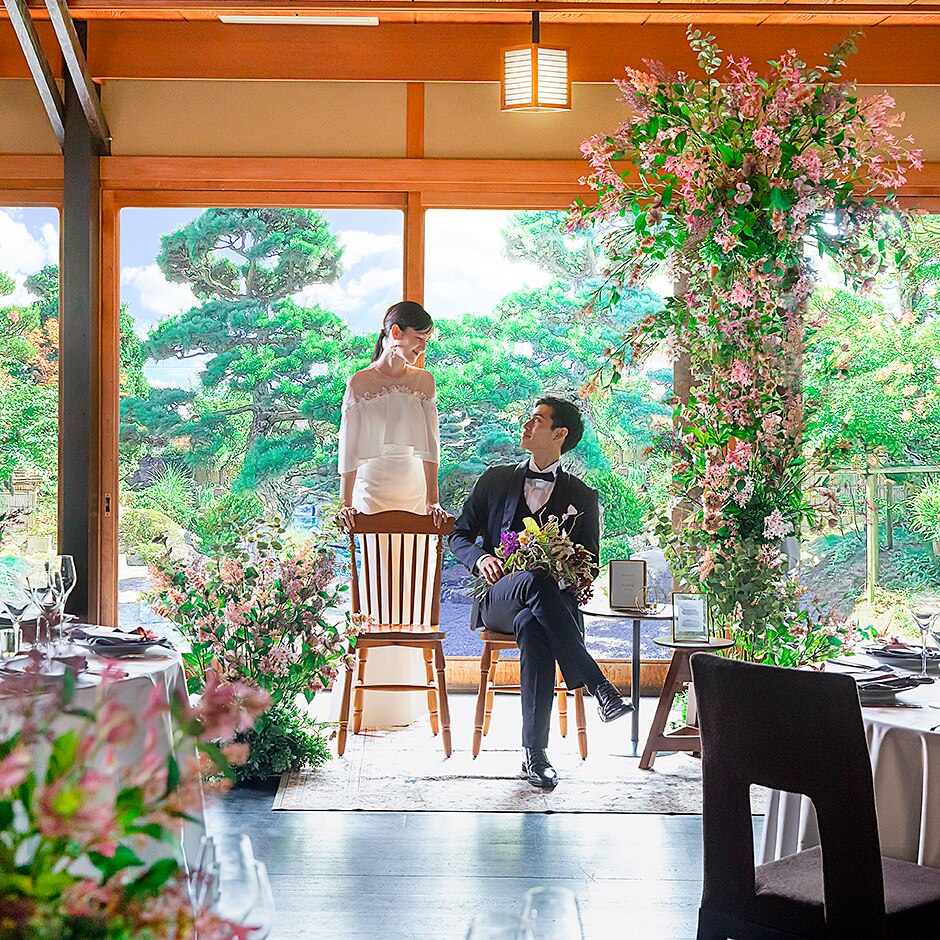 ＴＨＥ ＧＡＲＤＥＮ ＤＩＮＩＮＧ 弓絃葉の写真