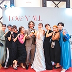 アーククラブ迎賓館　広島：挙式の前に花嫁姿をお披露目できるウエルカムパーティは絶好のサプライズ。アイテムの手作りも力を合わせて