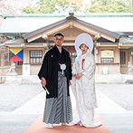 東郷神社／東郷記念館：100名以上が参列できる東郷神社は条件にぴったり。日本庭園など、都心ながら静かな雰囲気の空間に惹かれた