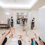 アイネス　ヴィラノッツェ　大阪：プランナーがふたりの想いを理解し、同じ目線で提案してくれた。スタッフのきめ細かな配慮にも感謝